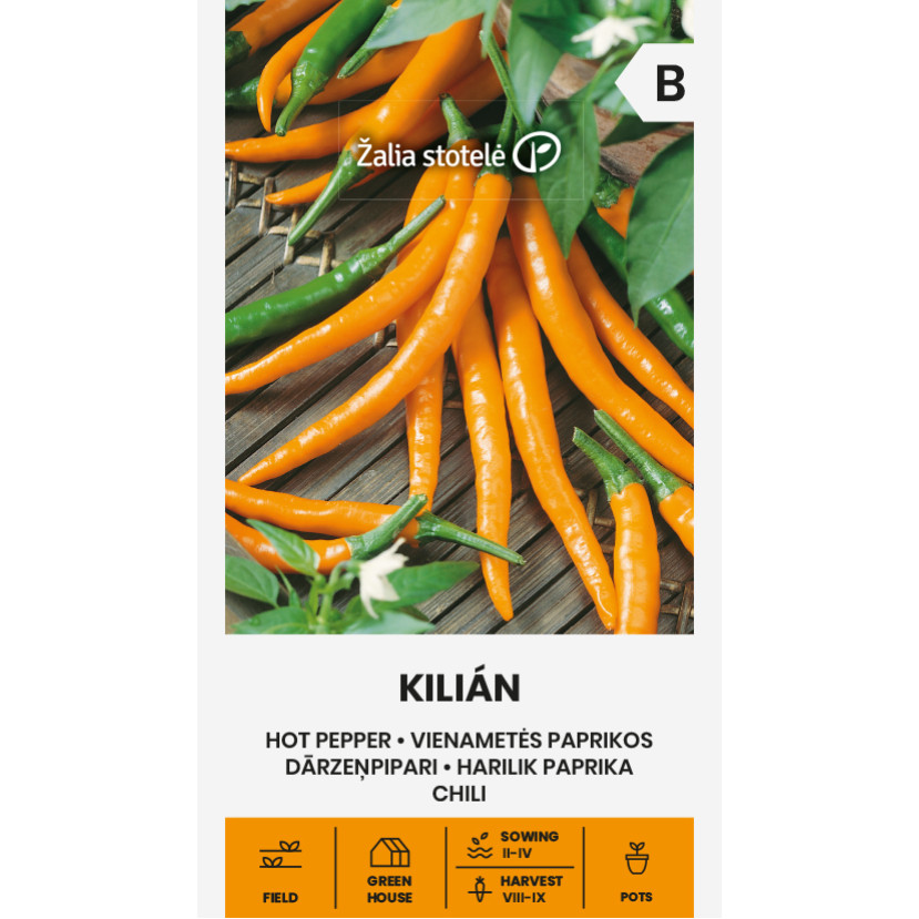 PAPRIKA VIENAMETĖ KILIAN PAPRIKA VIENAMETĖ KILIAN