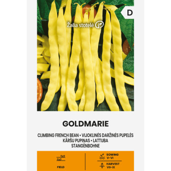 VIJOKLINĖS PUPELĖS GOLDMARIE