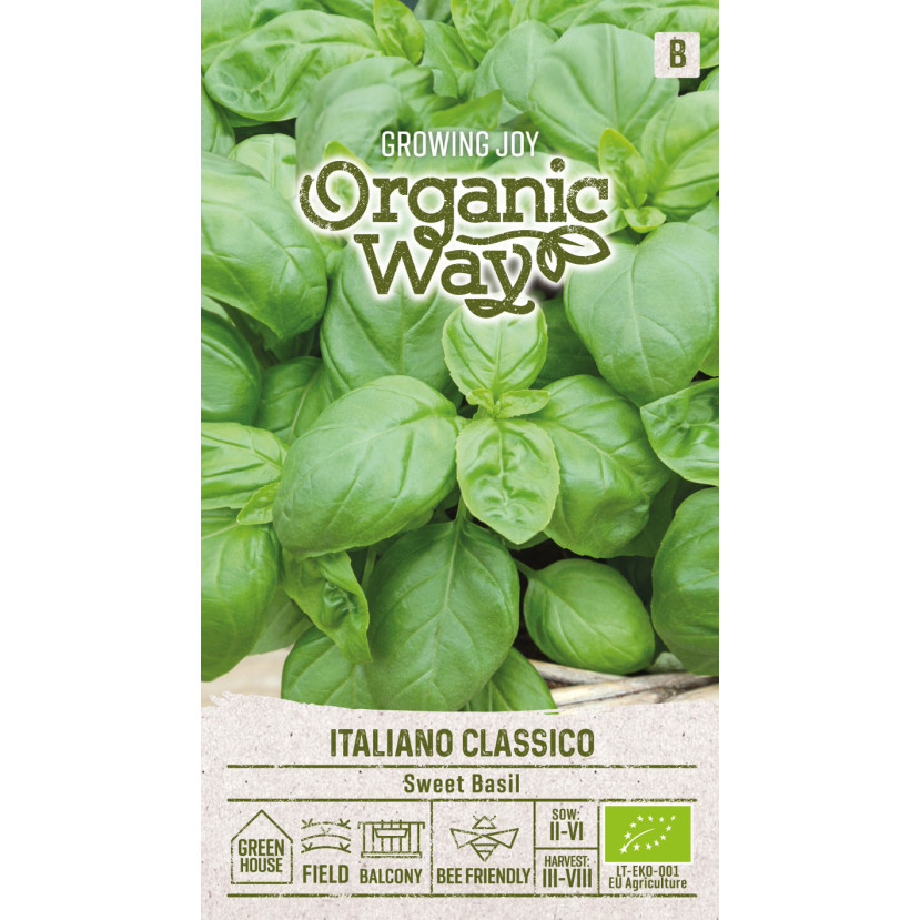 KVAPIEJI BAZILIKAI ITALIANO CLASSICO KVAPIEJI BAZILIKAI ITALIANO CLASSICO