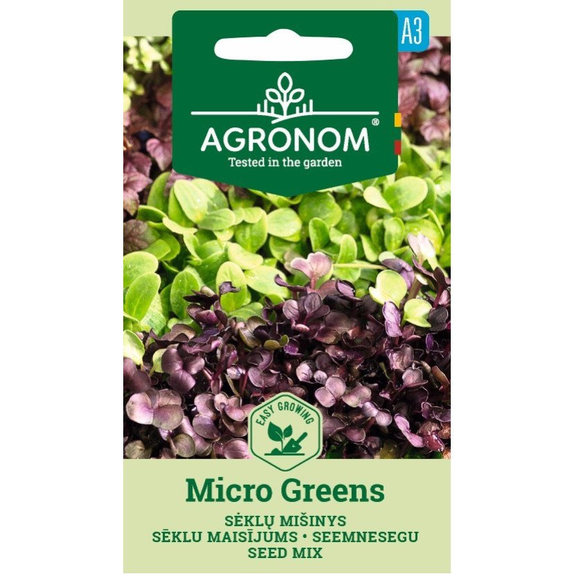 SĖKLŲ MIŠINYS MICRO GREENS SĖKLŲ MIŠINYS MICRO GREENS