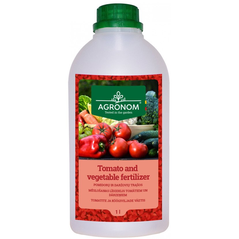 AGRONOM POMIDORŲ IR DARŽOVIŲ TRĄŠOS 1 L AGRONOM POMIDORŲ IR DARŽOVIŲ TRĄŠOS 1 L