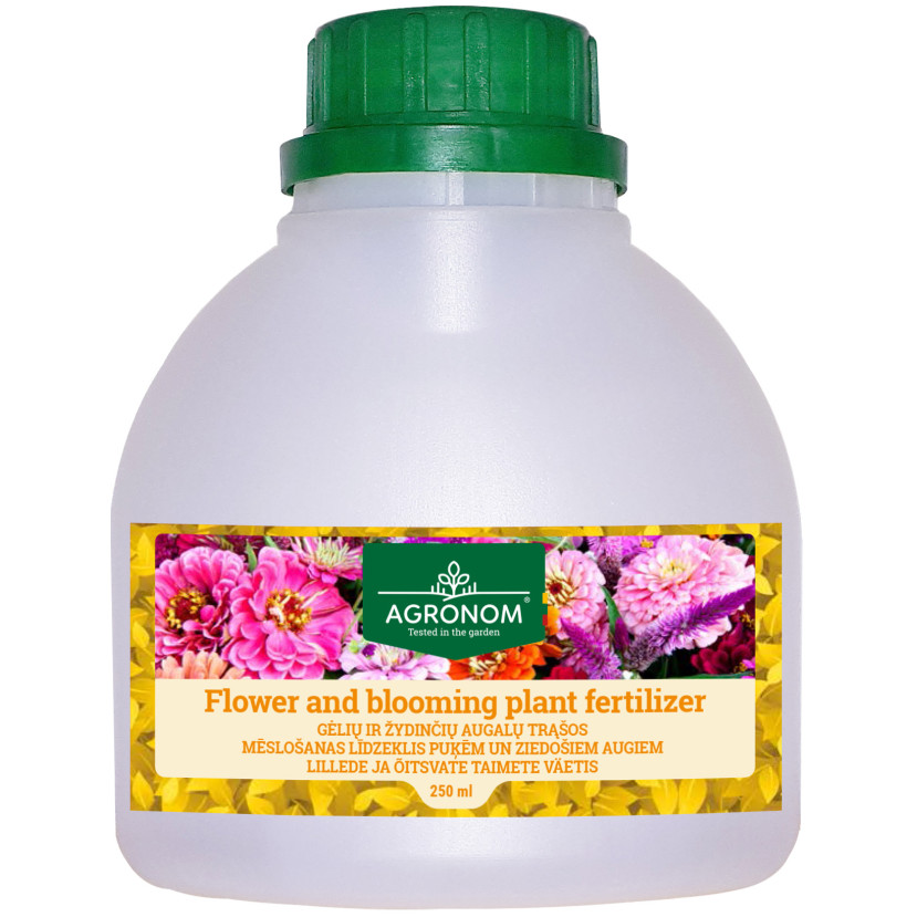 AGRONOM GĖLIŲ IR ŽYDINČIŲ AUGALŲ TRĄŠOS 250 ML