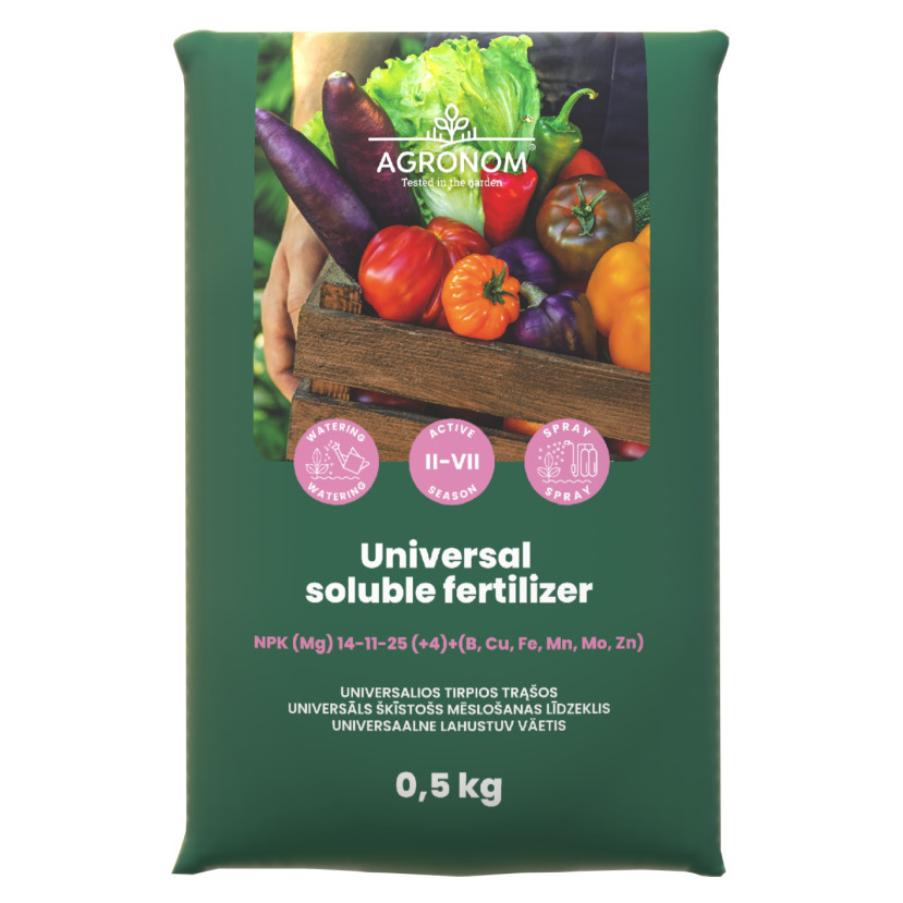 AGRONOM UNIVERSALIOS TIRPIOS TRĄŠOS 0,5 KG AGRONOM UNIVERSALIOS TIRPIOS TRĄŠOS 0,5 KG