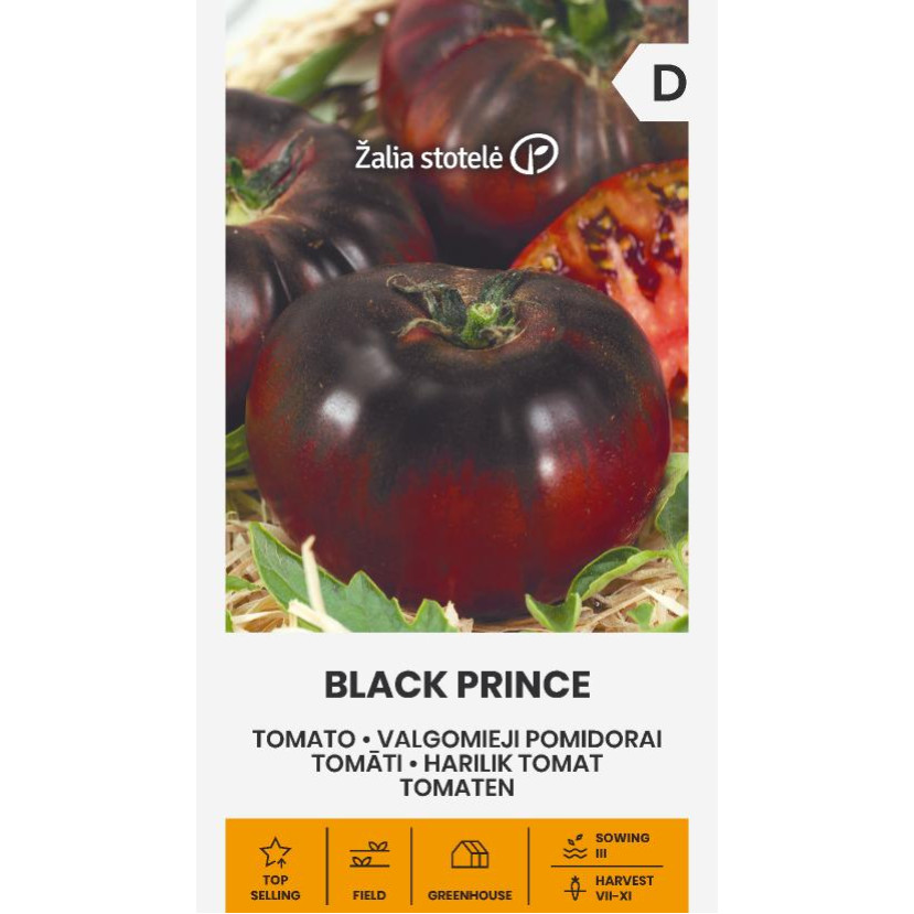POMIDORAI VALGOMIEJI BLACK PRINCE POMIDORAI VALGOMIEJI BLACK PRINCE