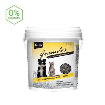 BIOFIX PET STOP GRANULĖS NUO ŠUNŲ IR KAČIŲ, 1 kg BIOFIX PET STOP GRANULĖS NUO ŠUNŲ IR KAČIŲ, 1 kg