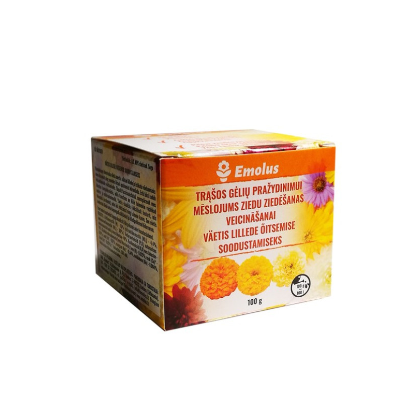 GĖLIŲ PRAŽYDINIMUI TRĄŠOS NPK 13-40-13, BECHLORĖS, 100G