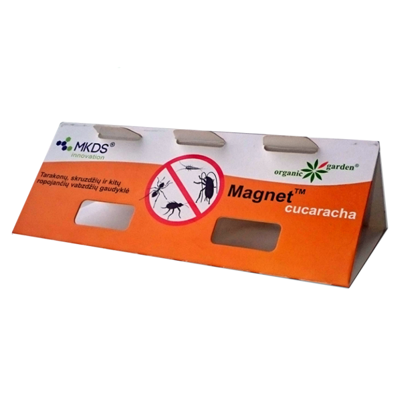 MAGNET CUCARACHA LIPNI MONITORINGO GAUDYKLĖ TARAKONAMS IR KITIEMS ROPOJANTIEMS VABZDŽIAMS