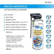 ATAKA FREEZE -50 °C ŠALČIO AEROZOLIS VABZDŽIŲ NAIKINIMUI, 400 ML ATAKA FREEZE -50 °C ŠALČIO AEROZOLIS VABZDŽIŲ NAIKINIMUI, 400 ML