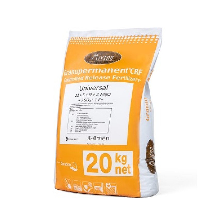 Granupermanent® CRF Universal 22+5+9+2MgO+1F , 20 kg Granupermanent® CRF Universal 22+5+9+2MgO+1F , 20 kg